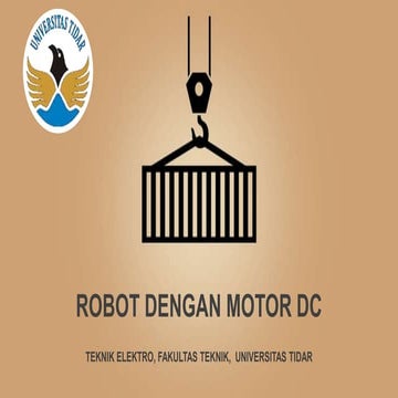 Robot Dengan Motor DC dan Atmega 16