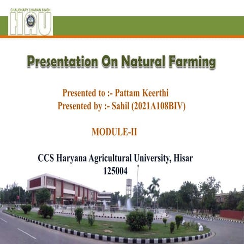 ppt sahil.pdIntroduction to microbial inoculants in agriculture and the study...