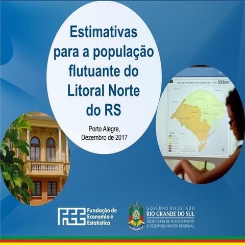 Estimativas para a população flutuante do Litoral Norte do RS