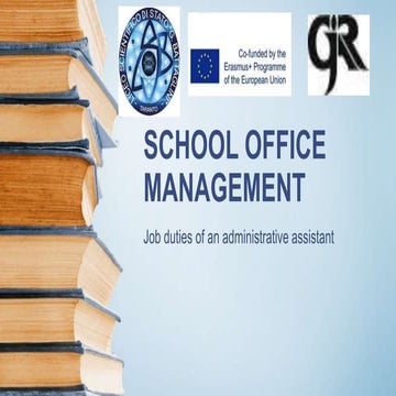 Ppt school office management | PPTX