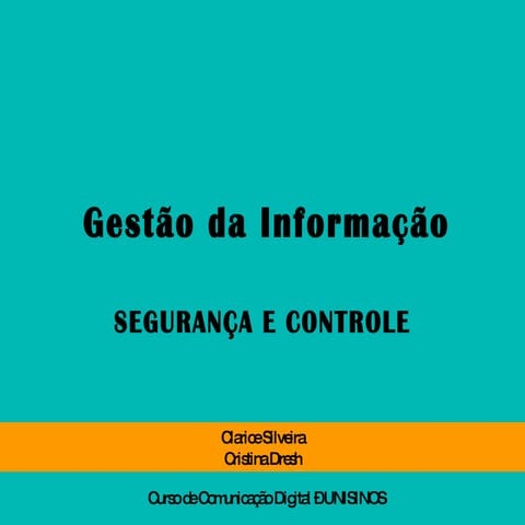 Seguranca e Controle