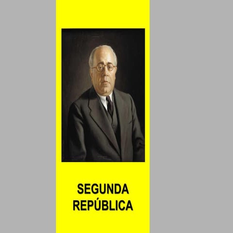 Tema 14. La Segunda República Española