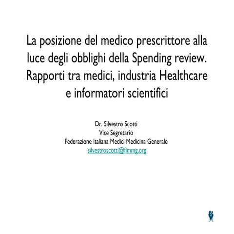 Ppt seminario MMG e Informazione scientifica