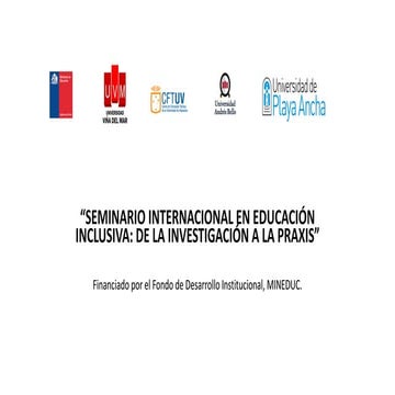 TIC Accesibles como recurso para el aprendizaje Universal.