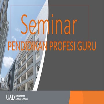 PPT SEMINAR PPG PPG PRAJABATAN GELOMBANG 2 | PPTX