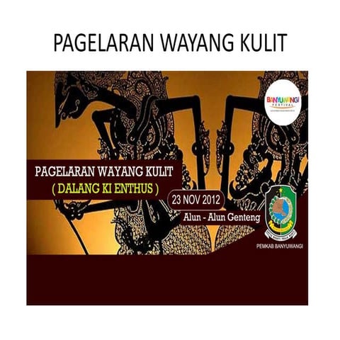 PPT Wayang Kulit Indonesia | PPTX