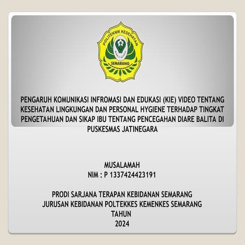 POWER POINT PRESENTASI SIDANG PROPOSAL TAHUN 2024 | PPT