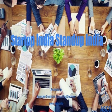 Startup India Standup India Scheme Pptx