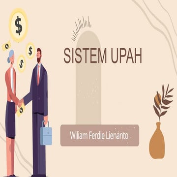 PPT Sistem Upah. POWER POINT KELAS X1 SMA | PPTX
