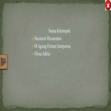 Ppt skripsi (Hurairoh, Agung, Filma)