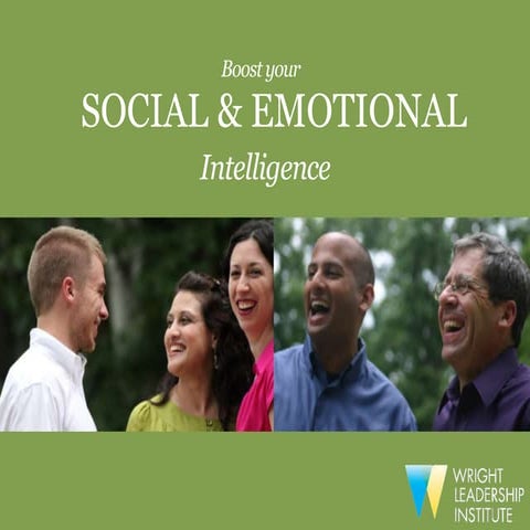 Boost your Social and Emotional Intelligence!