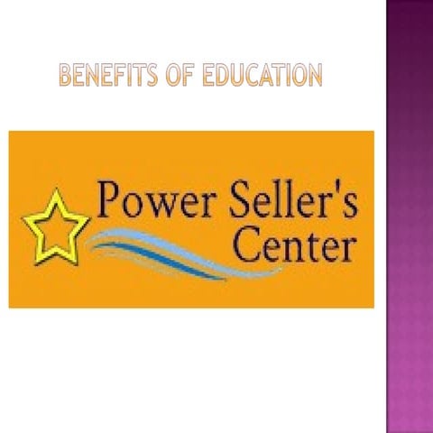 Benefits of Education Consultancy | Power Sellers Center 