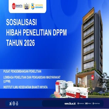 Sosialisasi Hibah Penelitian DPPM Tahun 2026 di LPPM Institut Ilmu ...