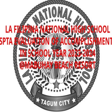 Accomplishment Reports on Projects of SPTA