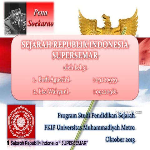 Ppt supersemar