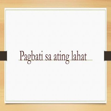 Report on supply- pptaraling panlipunan.
