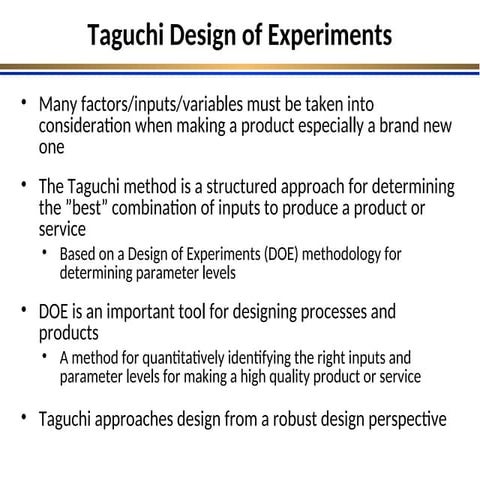 ppt taghauchi.ppt in which complete information
