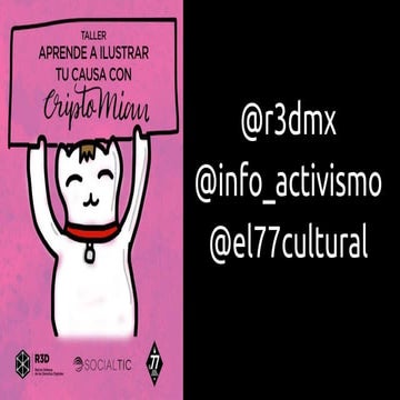 Infoactivismo e ilustración con Criptomiau