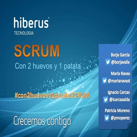 Ppt taller scrum v5 no ejercicios