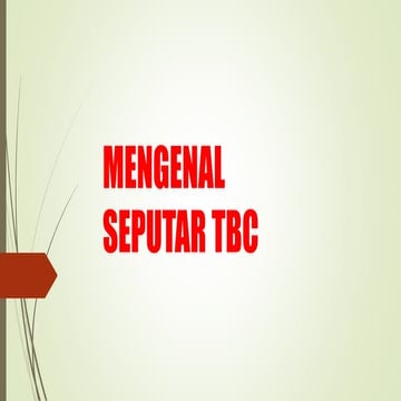 PPT TBC | PPTX