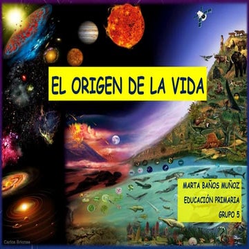 El origen de la vida | PPTX