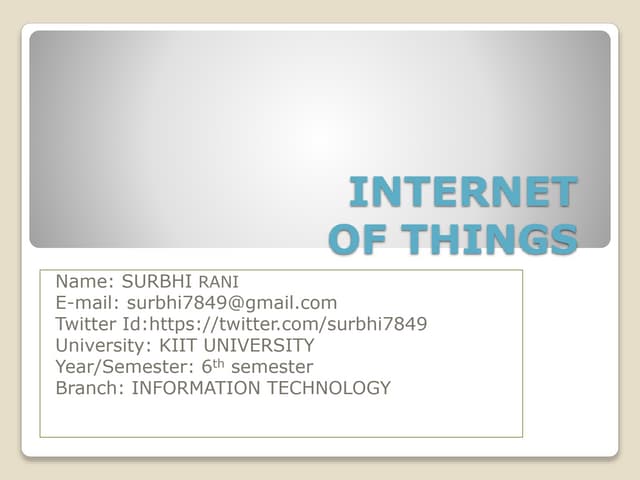 IoT