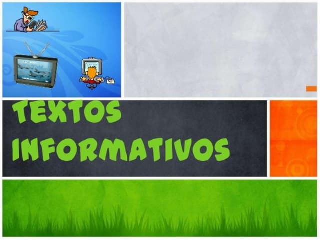 Ppt textos informativos