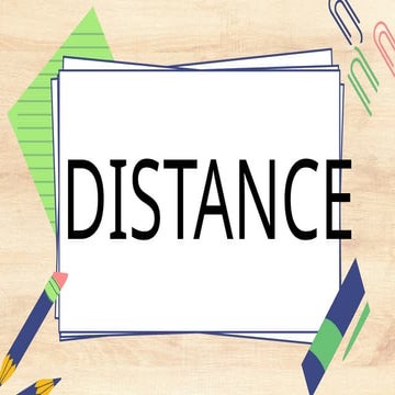 Understanding Distance and Motion: Concepts and Calculations in Physics ...