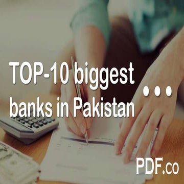TOP-10 Biggest Banks in Pakistan