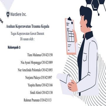 PPT TRAUMA CEDERA KEPALA KEL 3 GADAR-1.pptx
