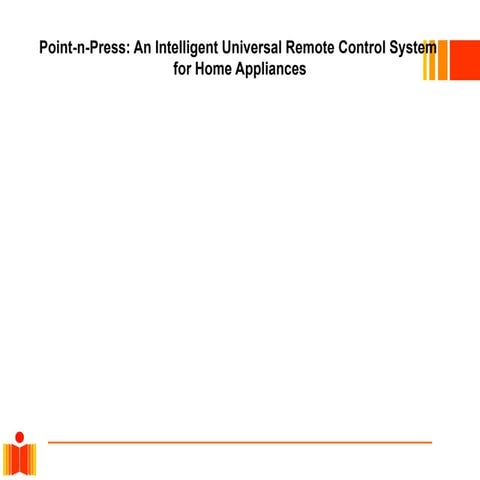 Controlling Home Appliances by using Universal Remote Control System ...