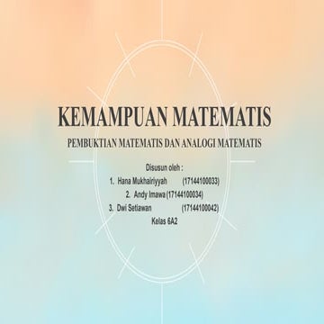 PPT Kemampuan Matematis 1 Pembuktian Matematis.pptx