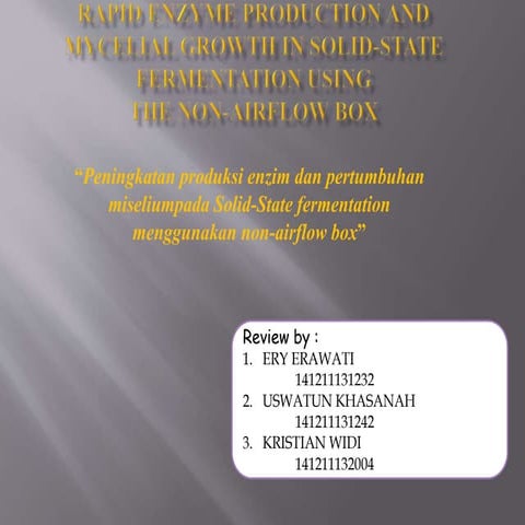 Ppt tugas fermentasi