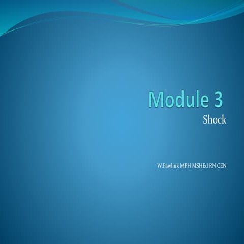 SHOCK AND ITS MANAGEMENT.ppt. detailed slides | PPT