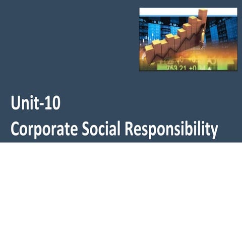 Corporate social responsibility | PPTX