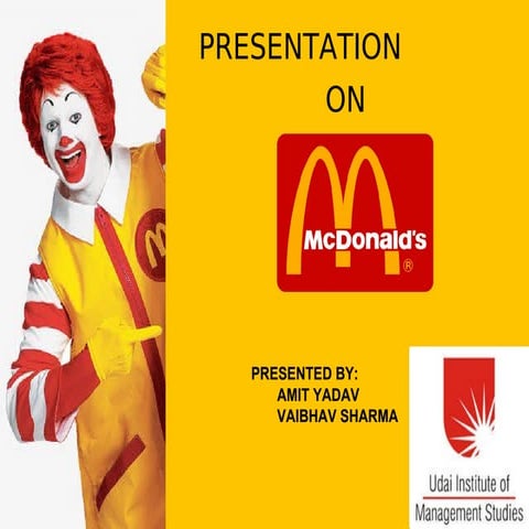Ppt vaibhav mc d