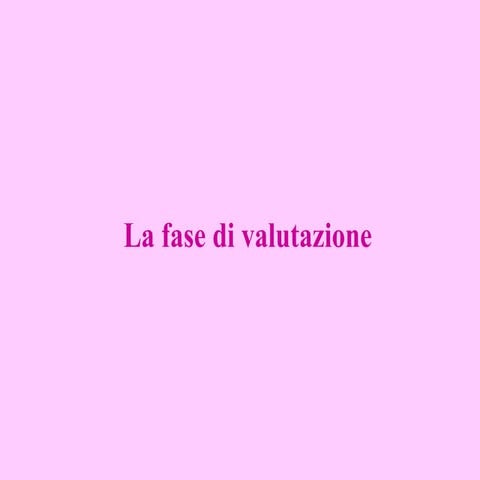 Ppt Valutazione Ok