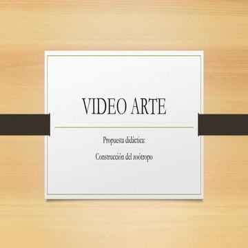 Ppt videoarte
