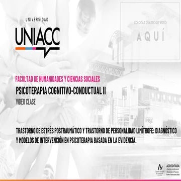 PPT Video Clase U3.pdf congénito o conductual