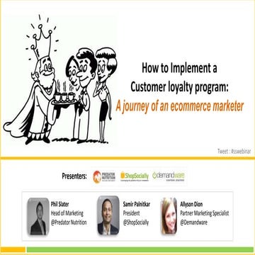 How to implement a customer loyalty program for ecommerce