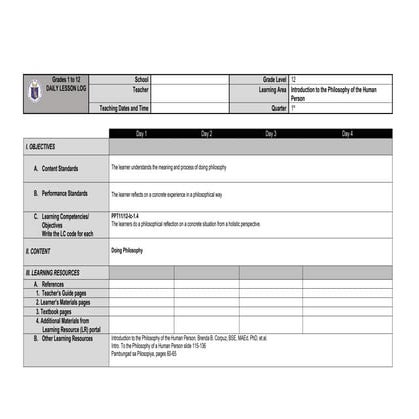 PPT Week c - Holistic Perspective - Philosophy | DOCX