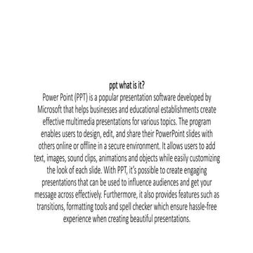 ppt what is itppt what is itppt what is it