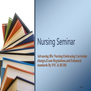 BSc nursing new curriculum