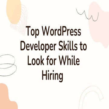 Hire WordPress developers India