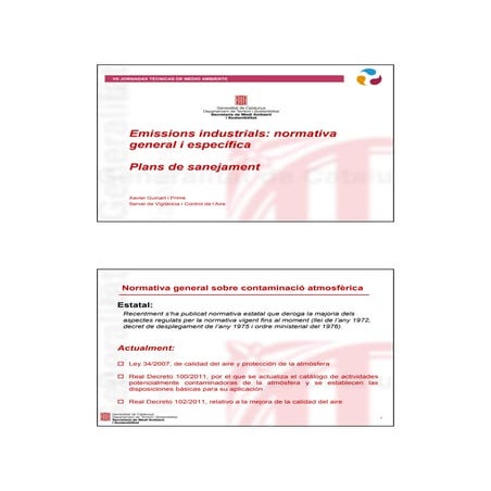 Eurosurfas 2011: Jornadas Medioambiente - Xavier Guinart