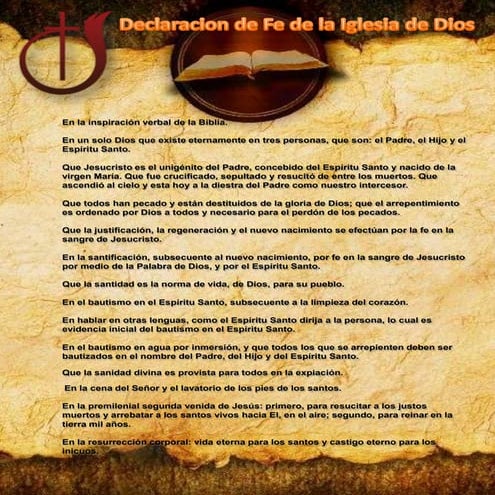 Pptxdeclaracion De Fe