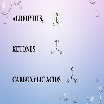 PPT XII ALDehydess. KETONES & ACIDS.pptx