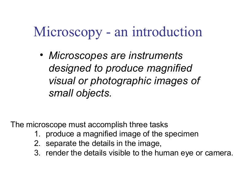 Types of Microscope