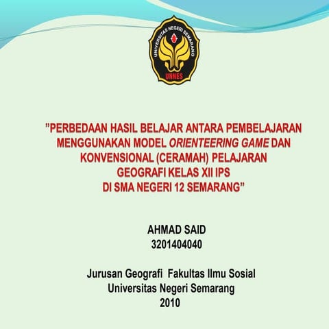 Contoh Powerpoint ppt PRESENTASI SIDANG UJIAN SKRIPSI
