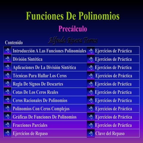 Funcione Polinomiales